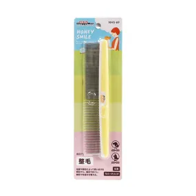 DoggyMan Honey Smile Wide & Narrow Teeth Comb for Dogs & Cats (NHS-69)