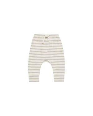 Drawstring Pant | Grey Stripe