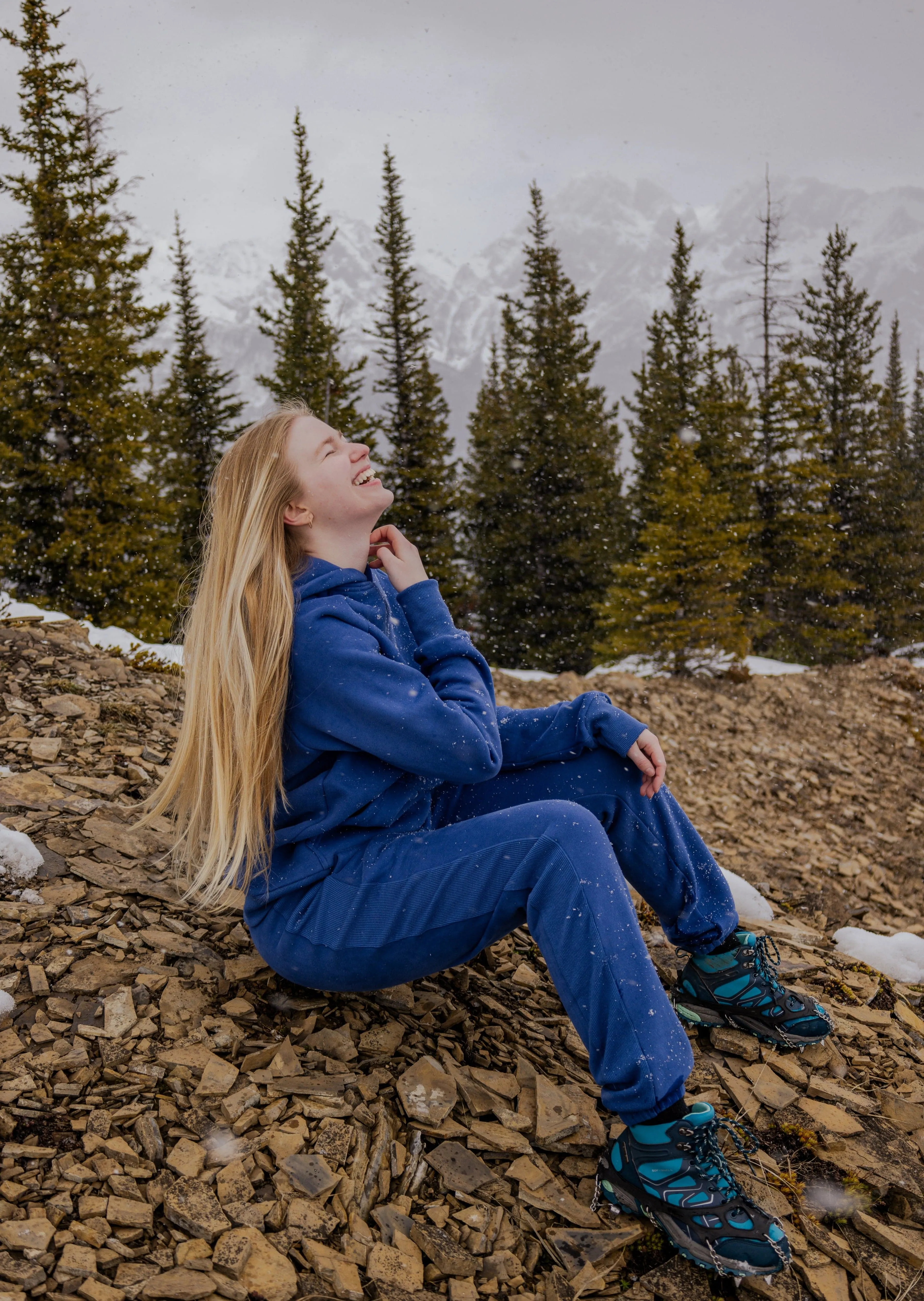 DUSTY BLUE HOODIE