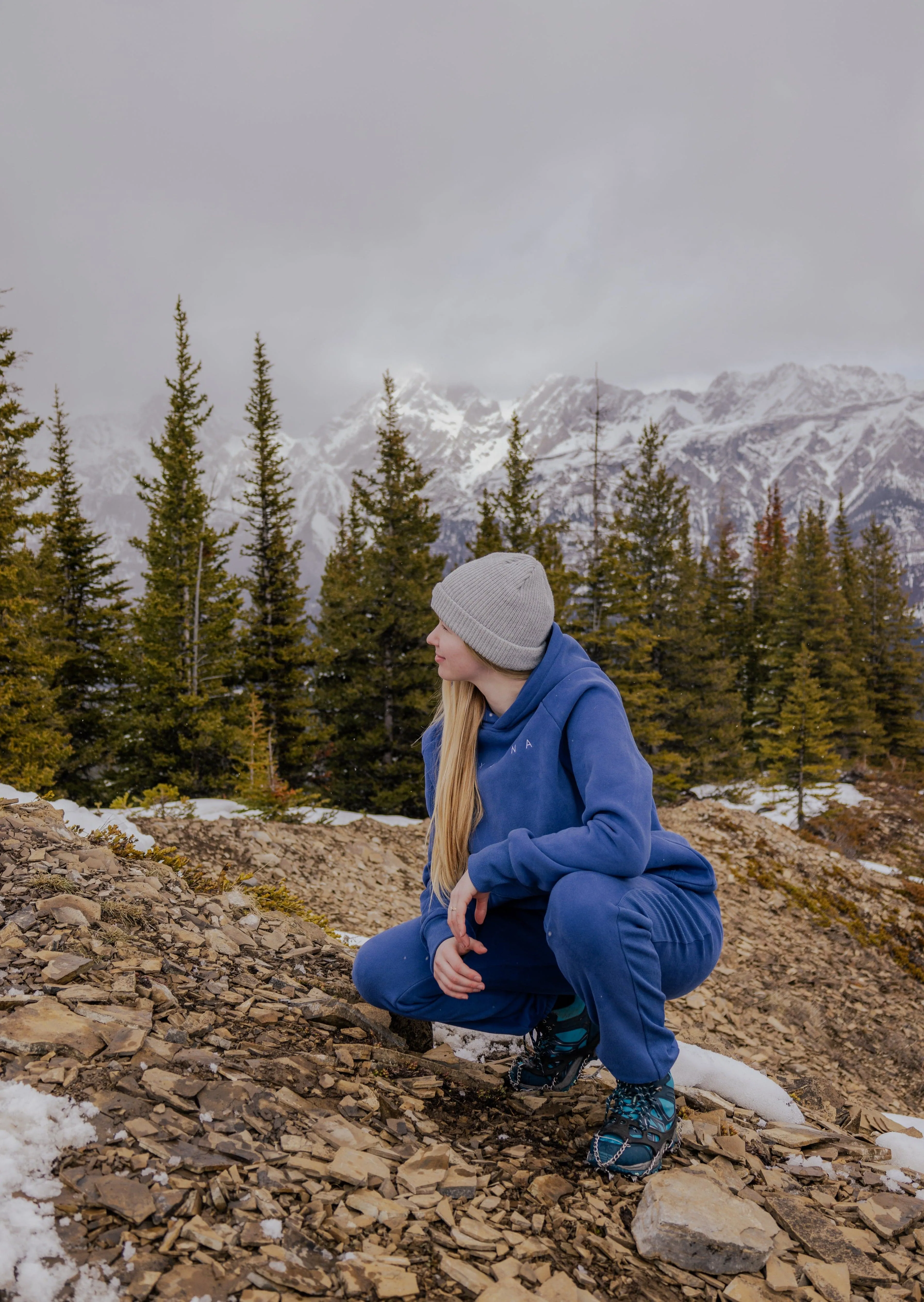 DUSTY BLUE HOODIE