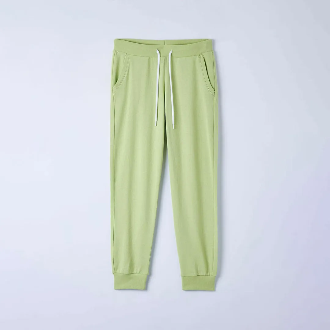 Elasticated Ribbed Band Sweatpants