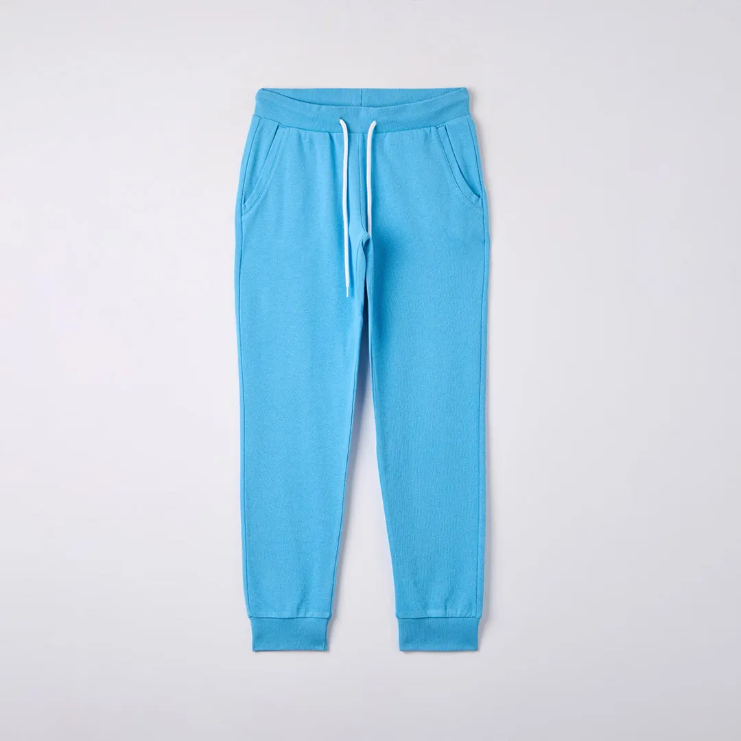 Elasticated Ribbed Band Sweatpants