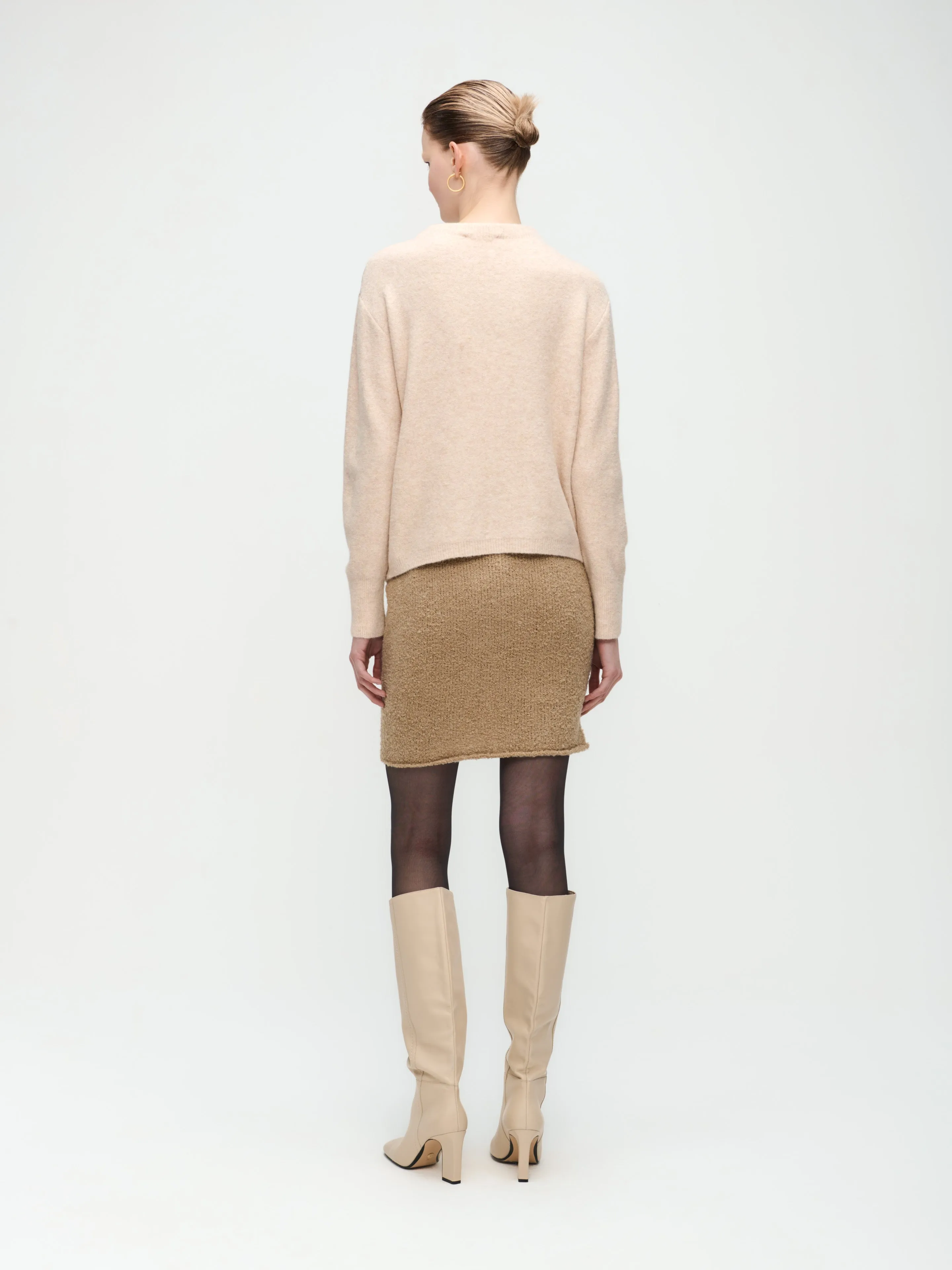 Elpida Pullover | Rose