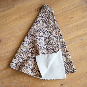 Evergreen Floral Tree Skirt