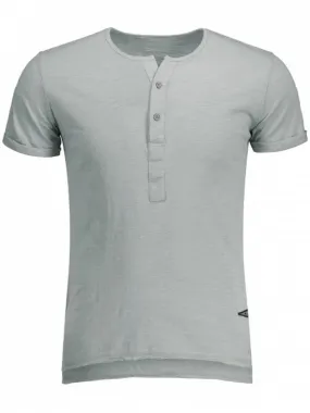 Fashion Slub Cotton Mens Henley