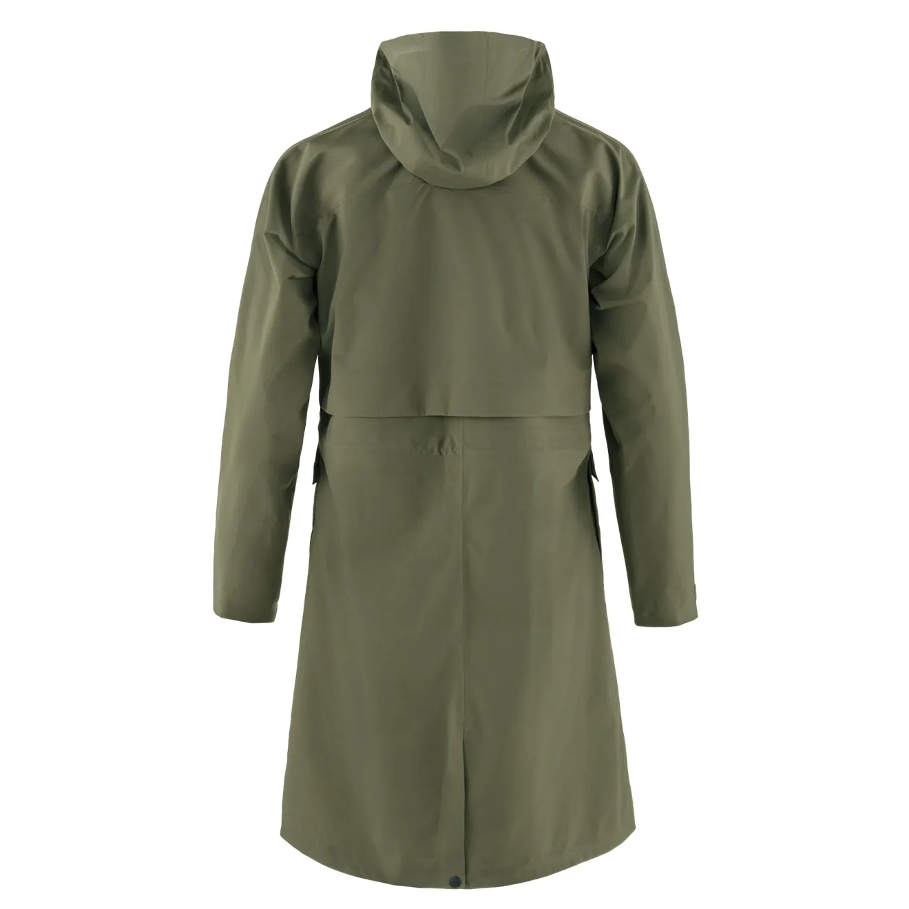 Fjallraven Womens Vardag Rain Parka Laurel Green