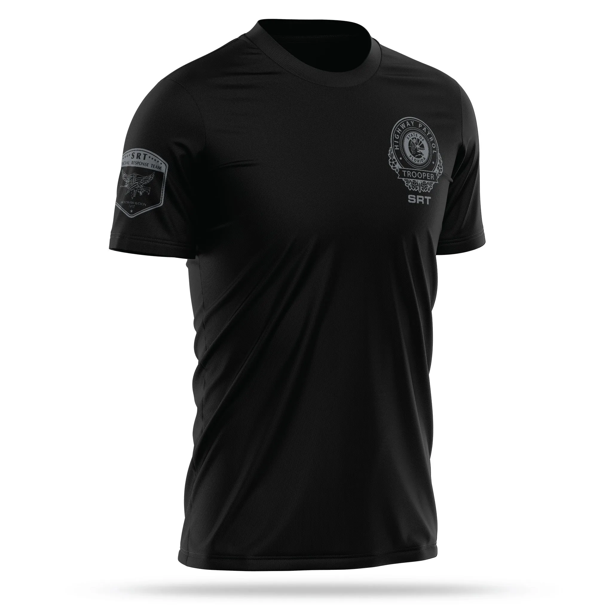 [FLORIDA HIGHWAY PATROL] SRT Utility Shirt [BLK/GRY]