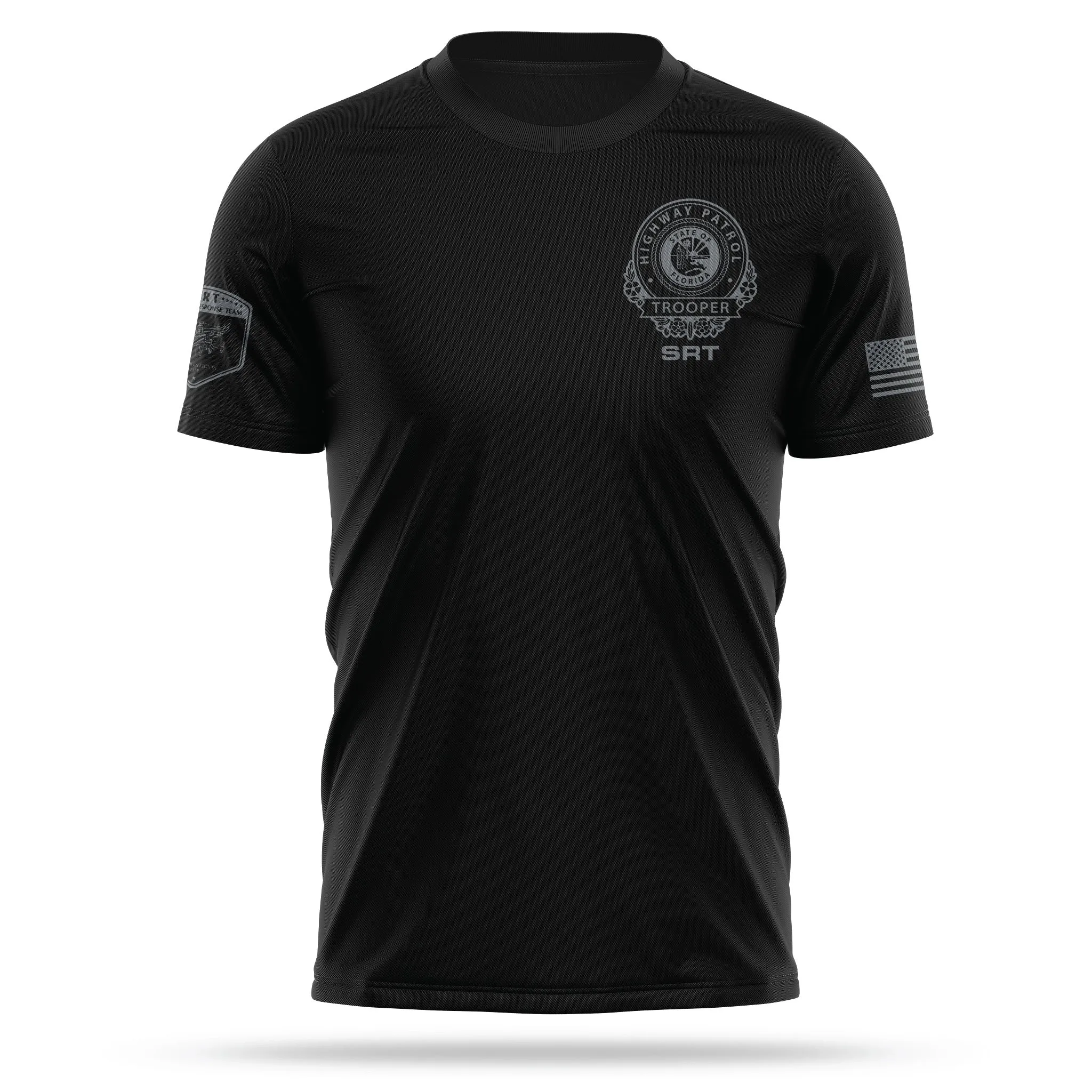 [FLORIDA HIGHWAY PATROL] SRT Utility Shirt [BLK/GRY]