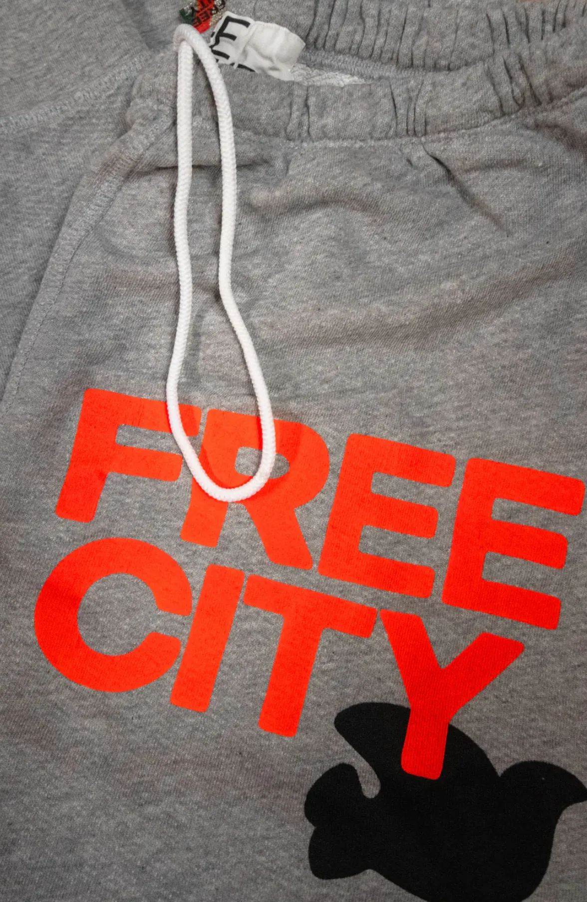 FREE CITY LARGE 3/4 sweats - HEATHER ELECTRIC