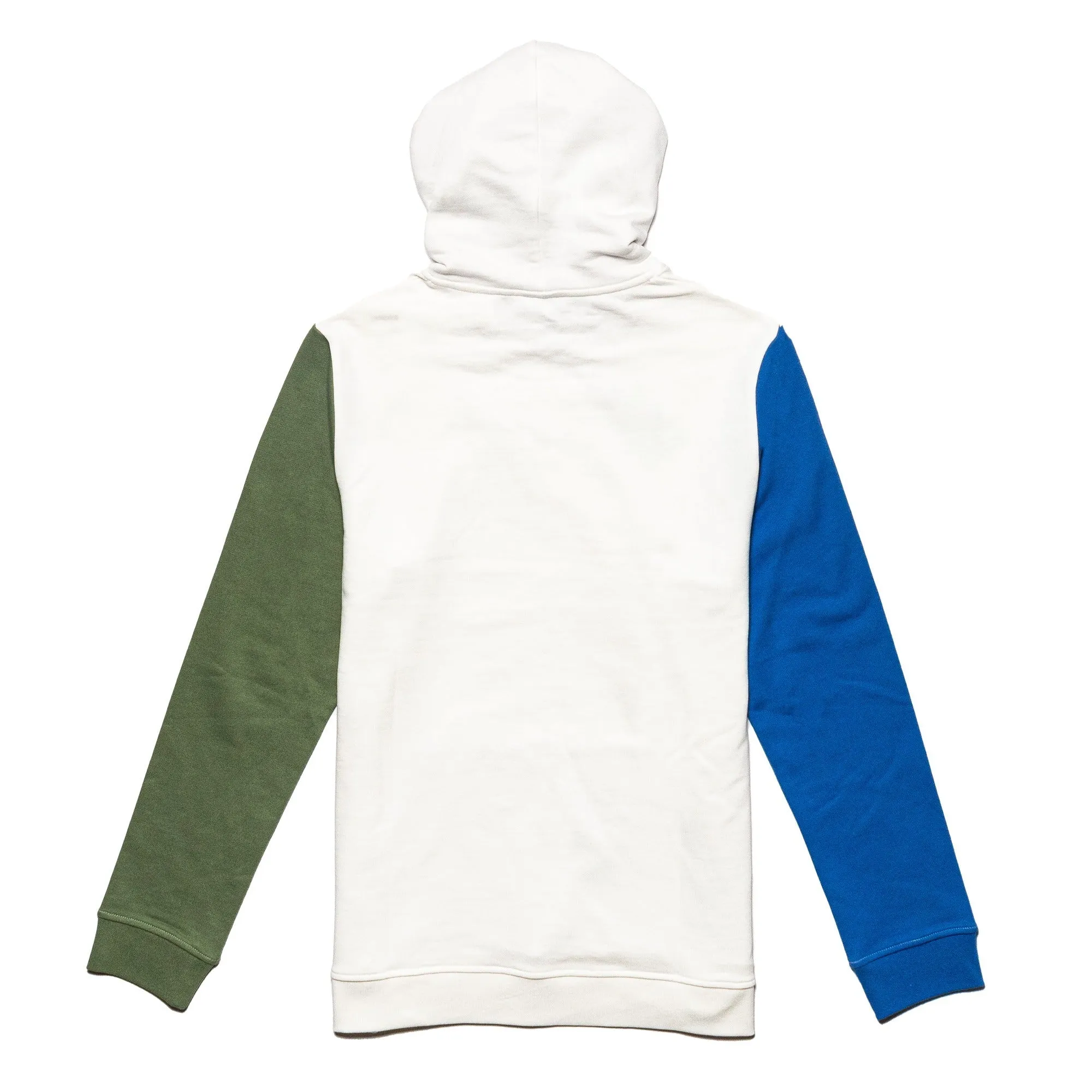 FROG Color Block Leisure Hoodie - White