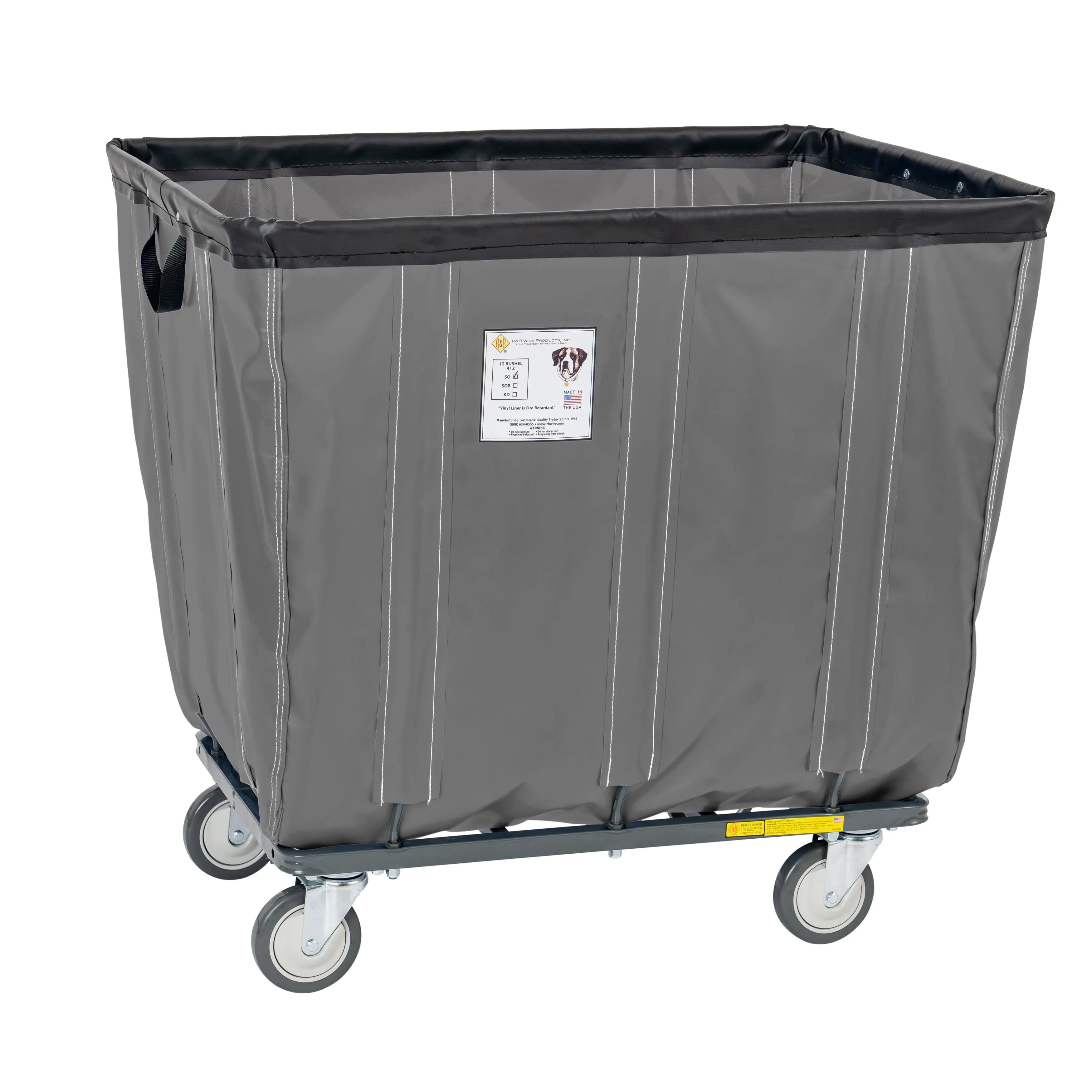 Fully Sewn Vinyl Basket Truck - 18 Bushel