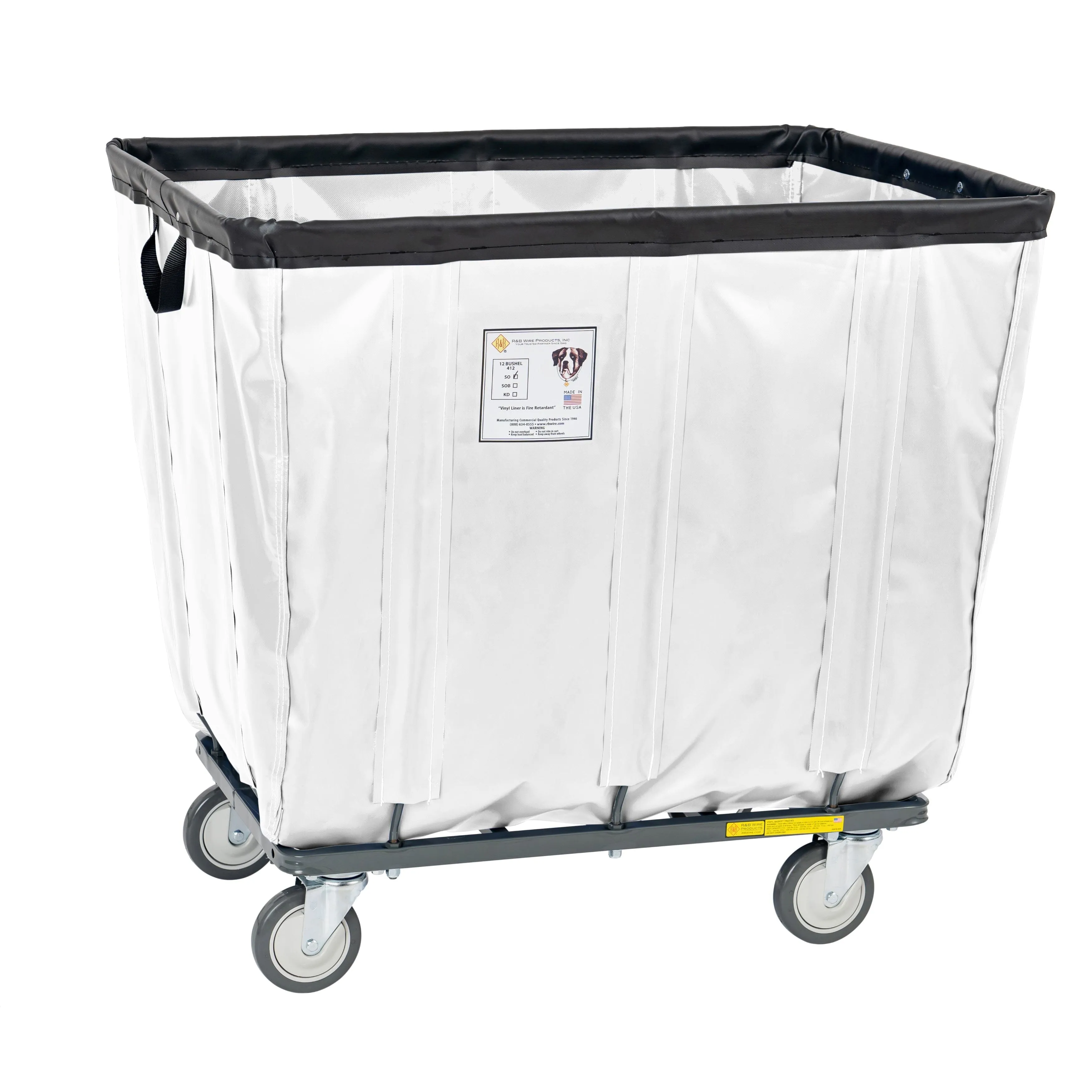 Fully Sewn Vinyl Basket Truck - 18 Bushel