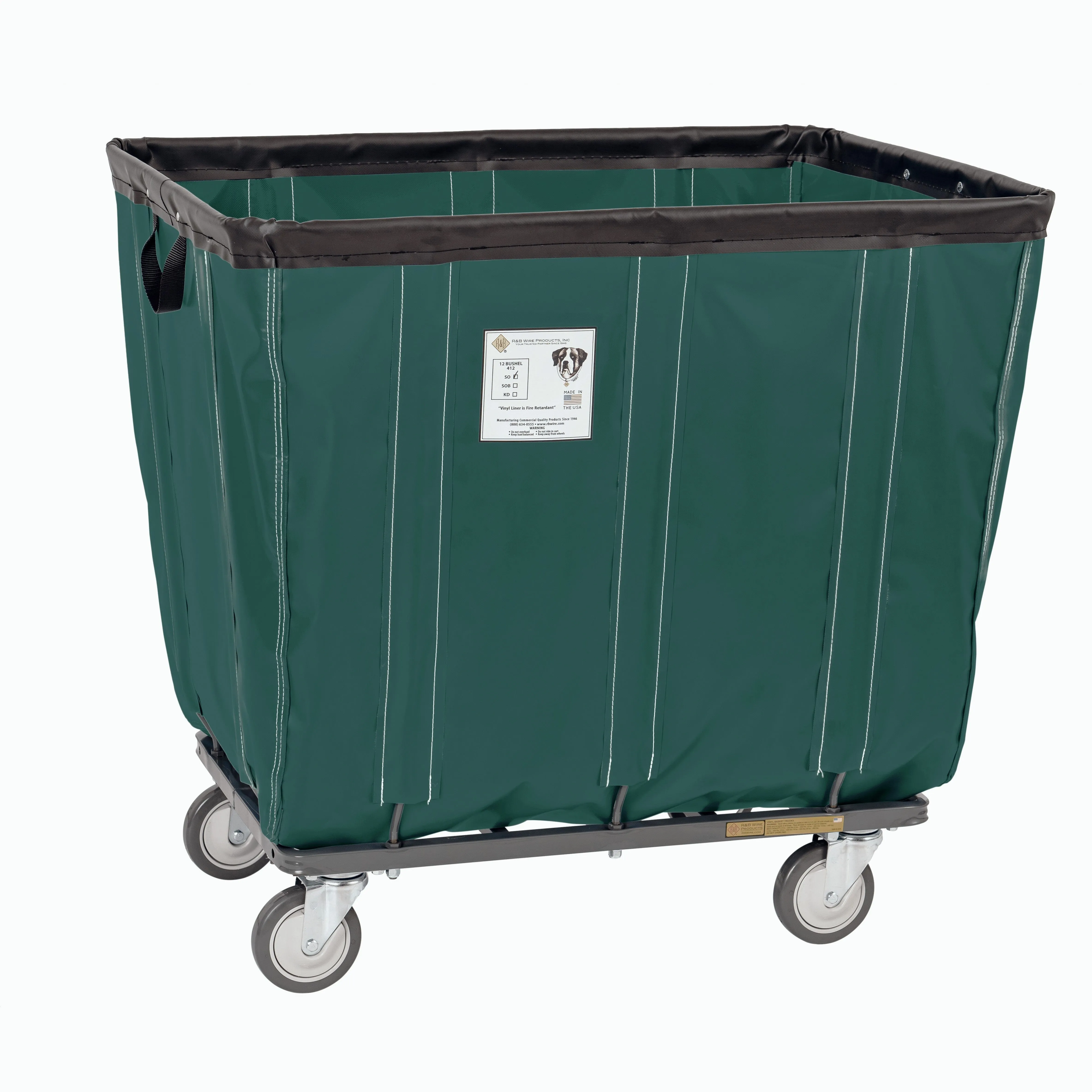 Fully Sewn Vinyl Basket Truck - 18 Bushel