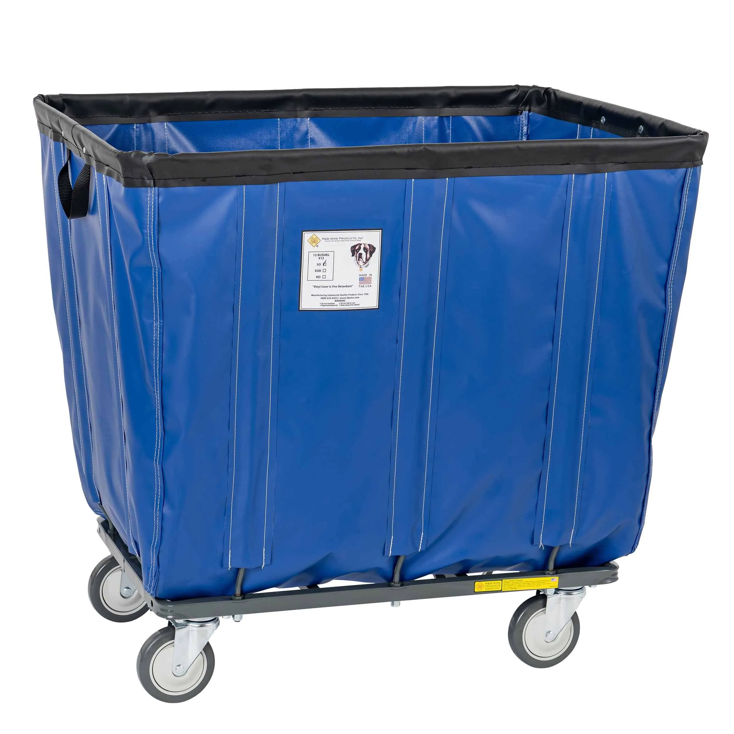 Fully Sewn Vinyl Basket Truck - 18 Bushel