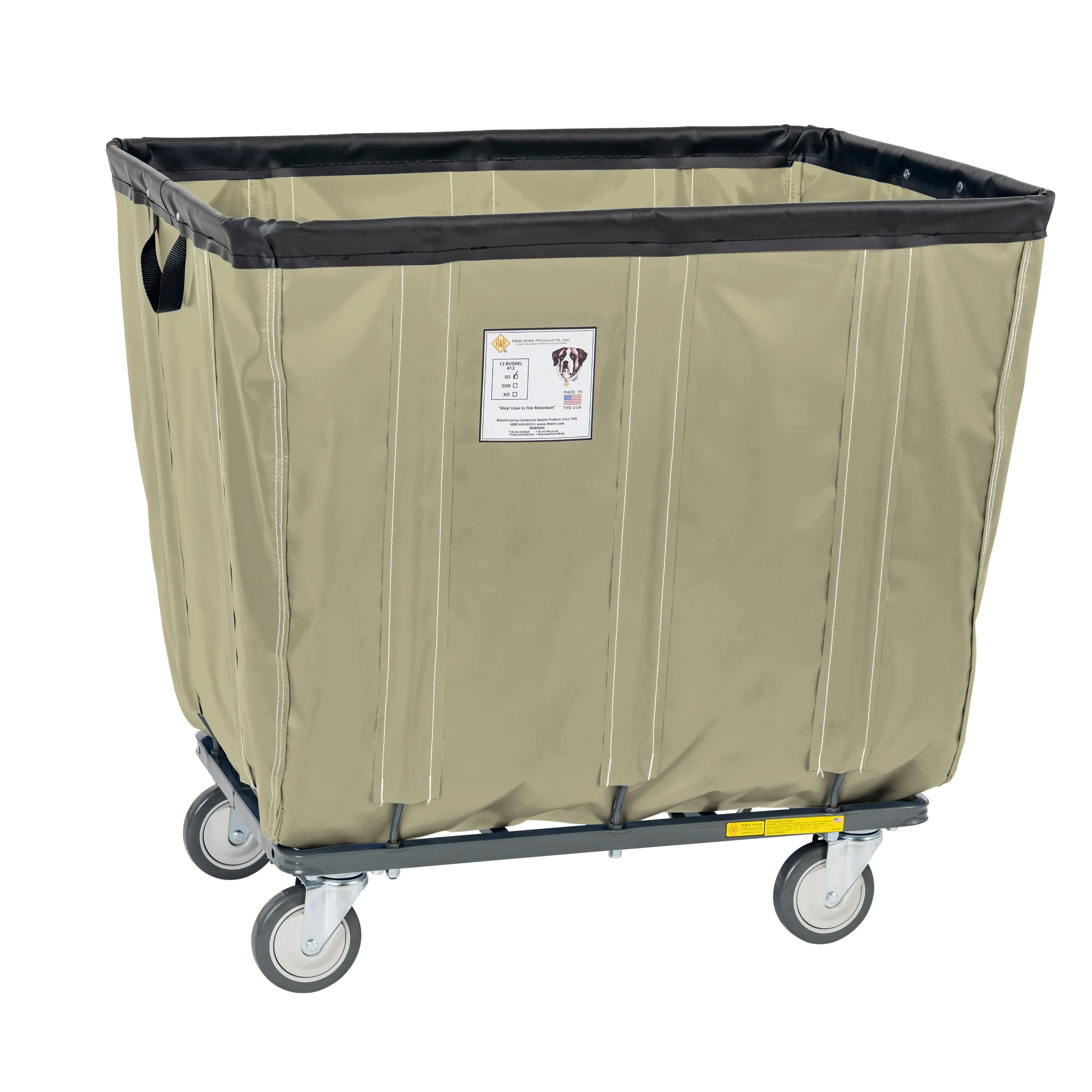 Fully Sewn Vinyl Basket Truck - 18 Bushel