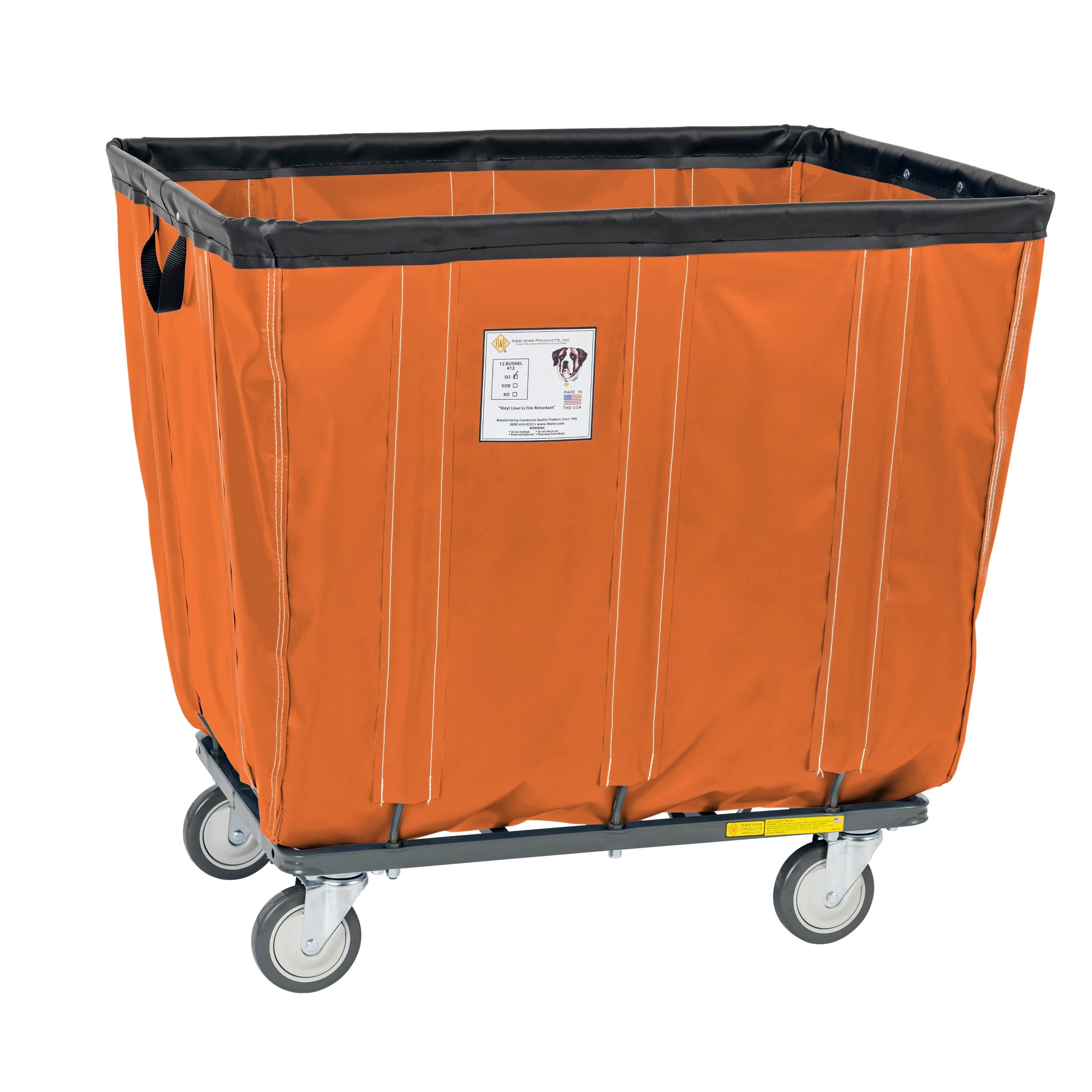 Fully Sewn Vinyl Basket Truck - 20 Bushel