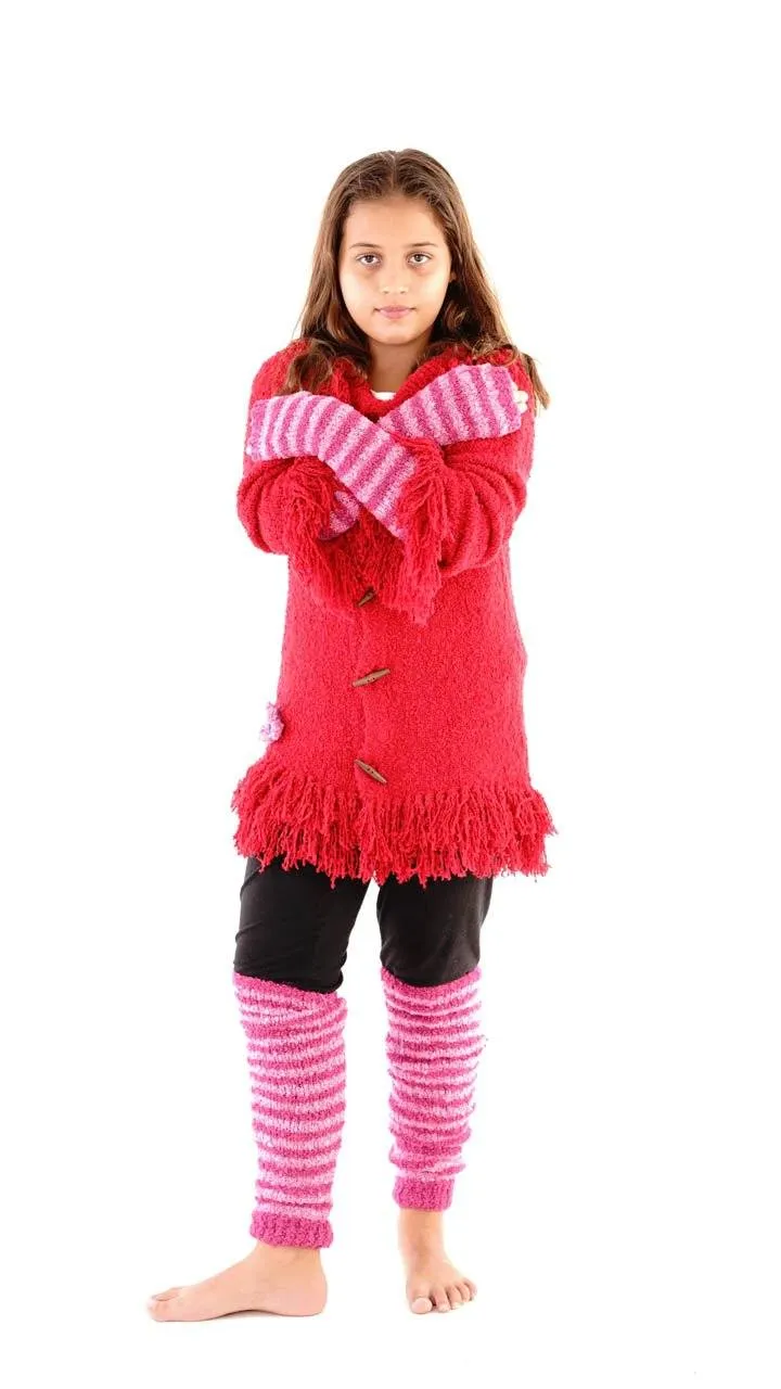 Fuzzy Leg Warmers for Kids