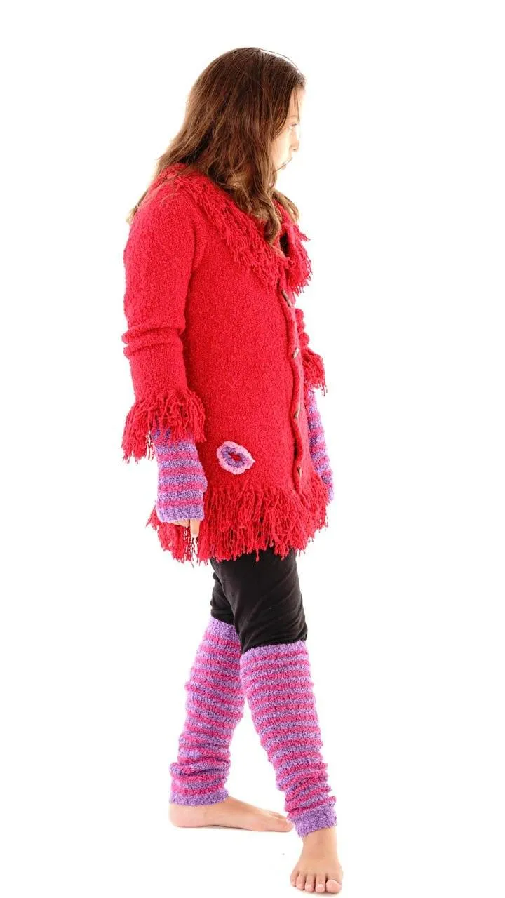 Fuzzy Leg Warmers for Kids