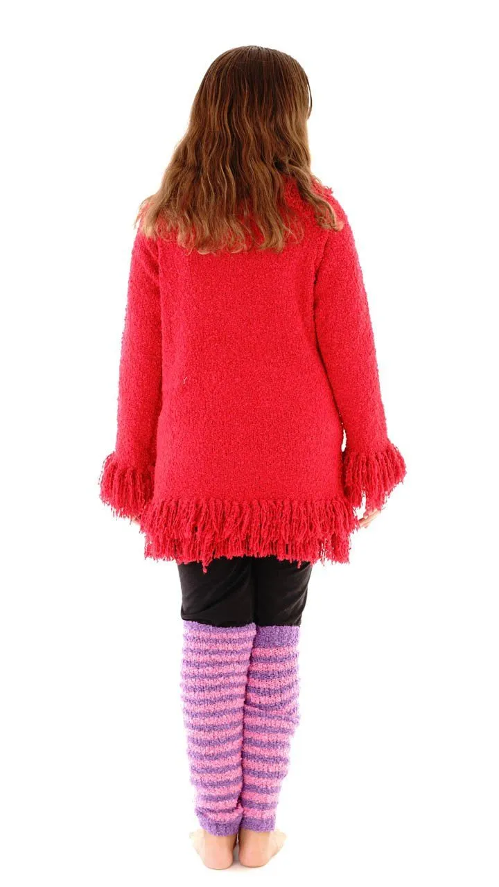 Fuzzy Leg Warmers for Kids