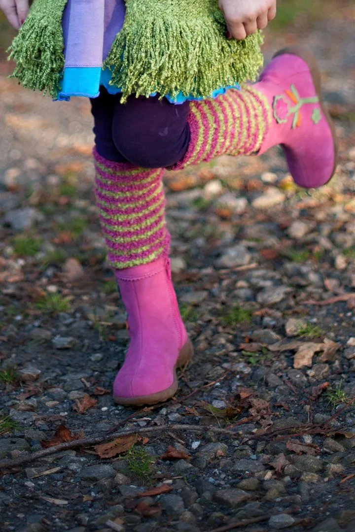 Fuzzy Leg Warmers for Kids