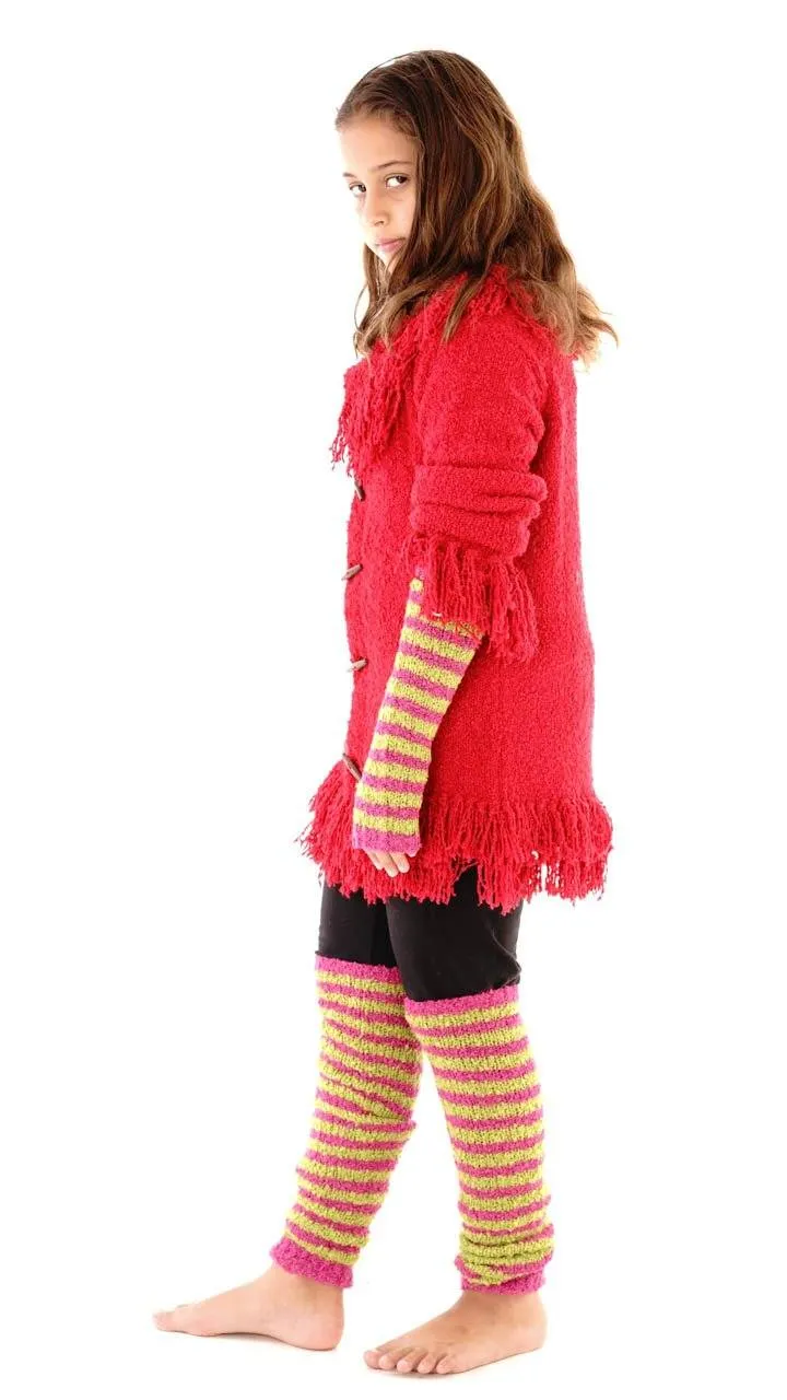 Fuzzy Leg Warmers for Kids