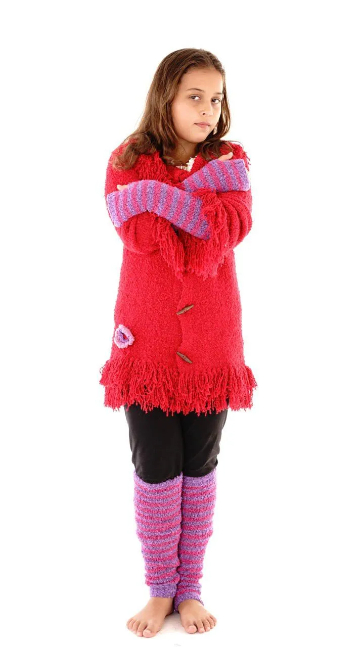 Fuzzy Leg Warmers for Kids