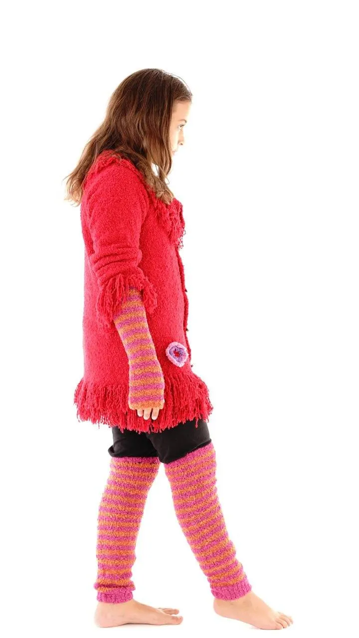 Fuzzy Leg Warmers for Kids