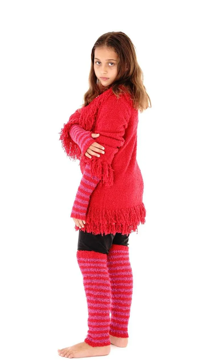 Fuzzy Leg Warmers for Kids