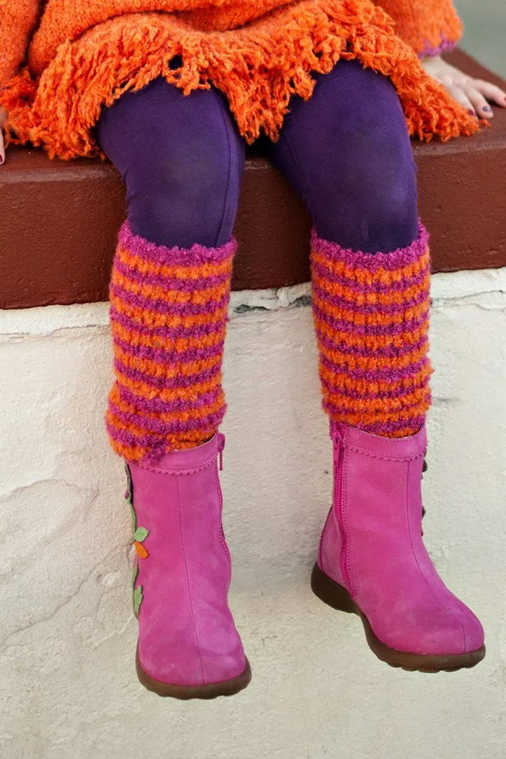 Fuzzy Leg Warmers for Kids