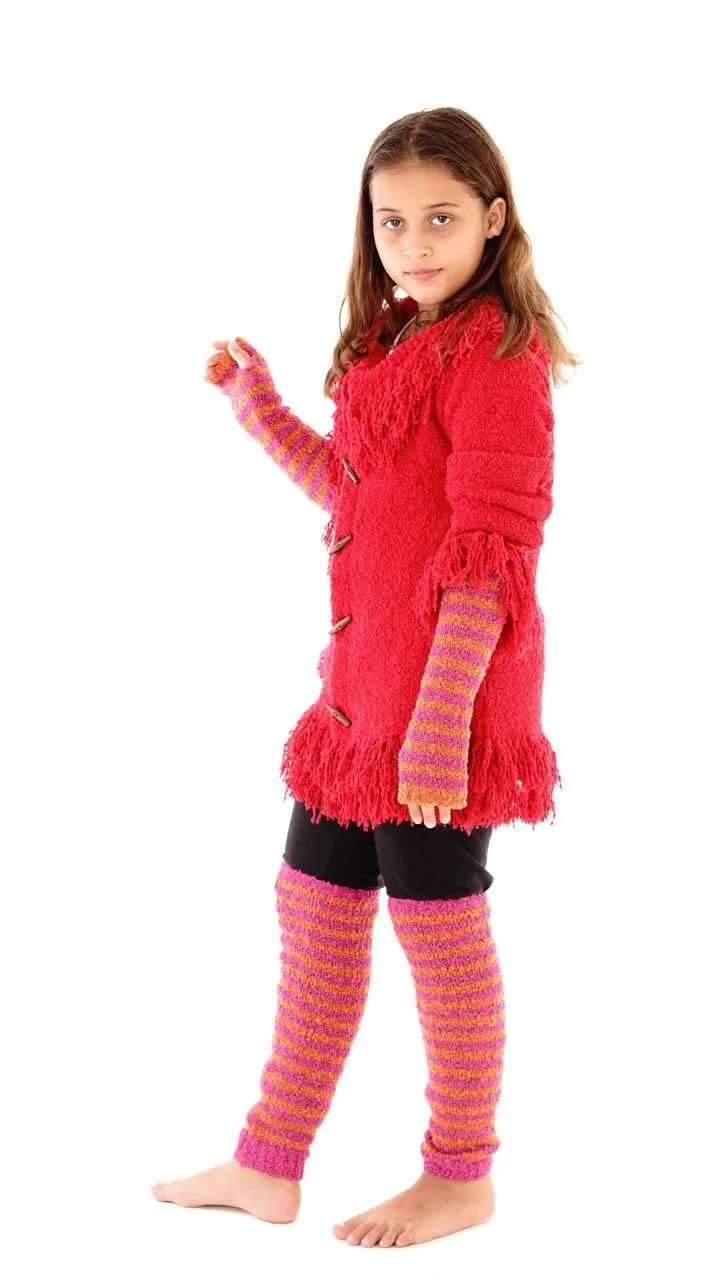 Fuzzy Leg Warmers for Kids