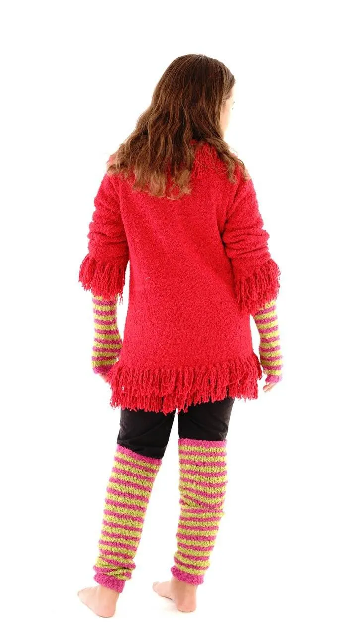 Fuzzy Leg Warmers for Kids