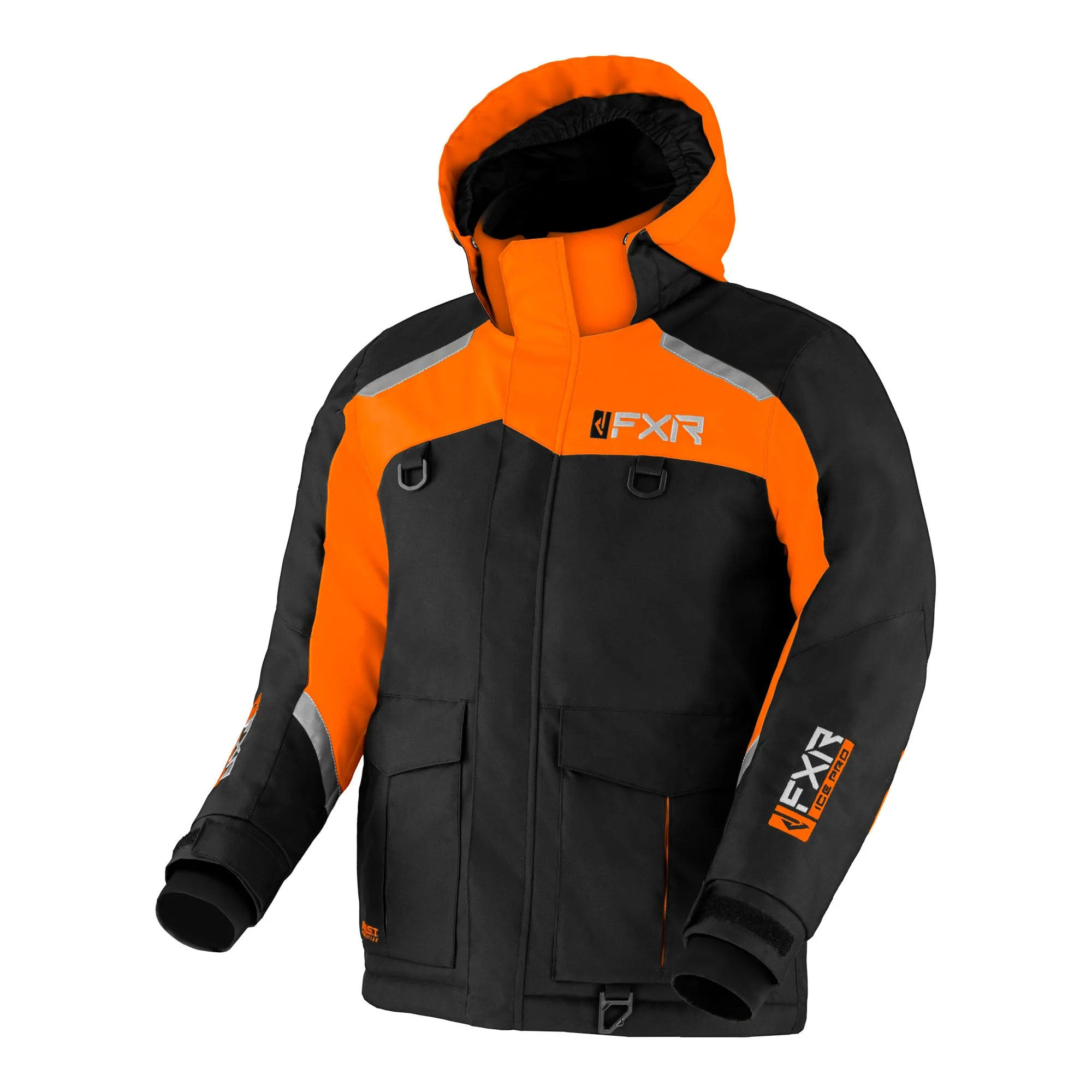 FXR  Child Excursion Snowmobile Jacket HydrX F.A.S.T. Thermal Black Orange