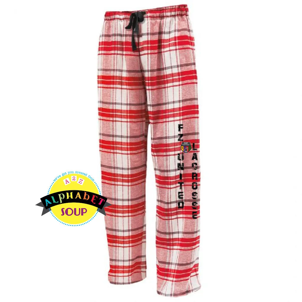 FZ United BOYS Lacrosse Youth And Adult Flannel Pants