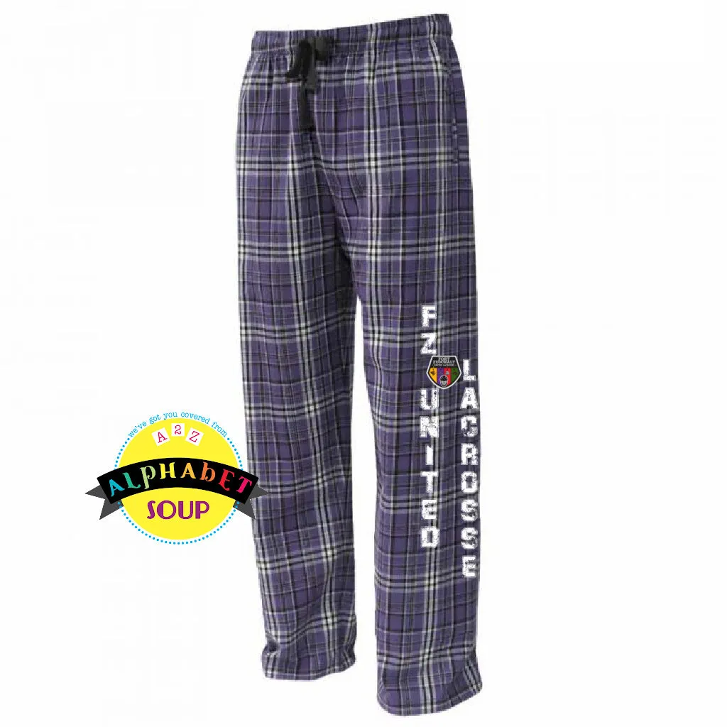 FZ United BOYS Lacrosse Youth And Adult Flannel Pants