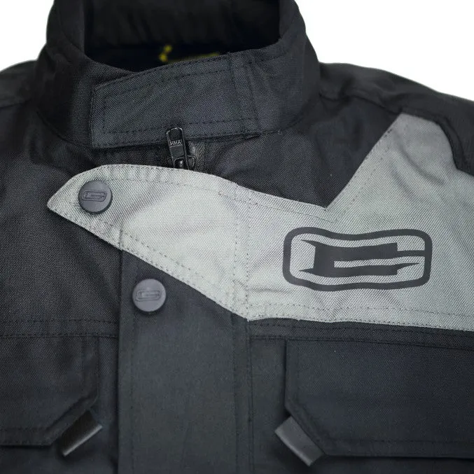 G-Mac Pilot Pro Waterproof Textile Jacket - Black / Gunmetal