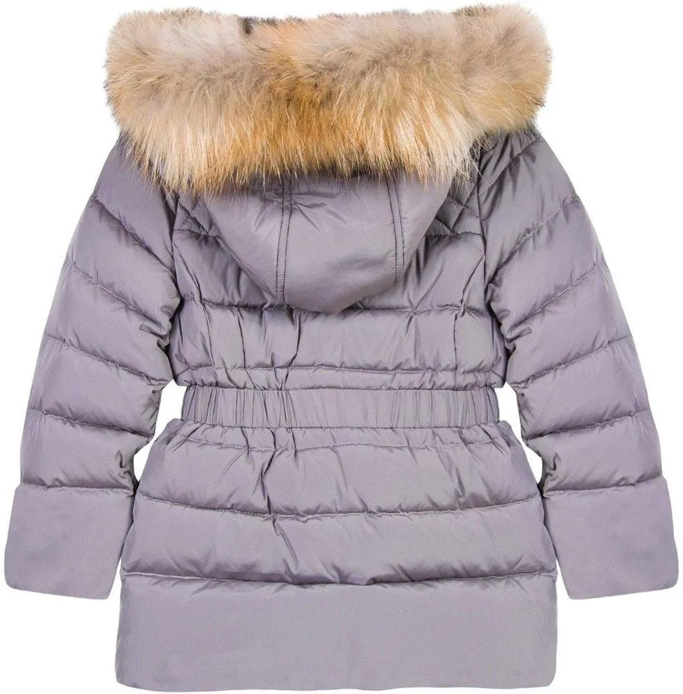 Girls Beige Coat