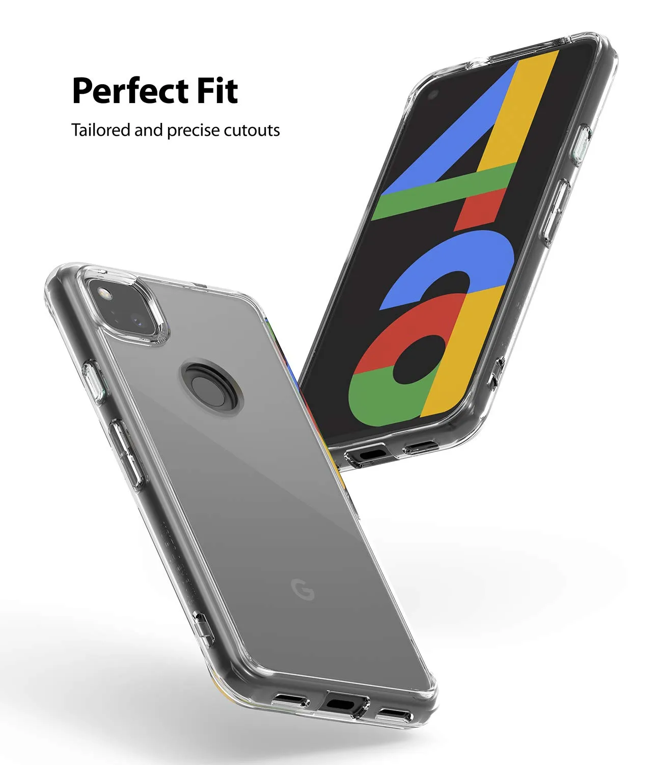 Google Pixel 4a Back Cover Case | Fusion - Clear