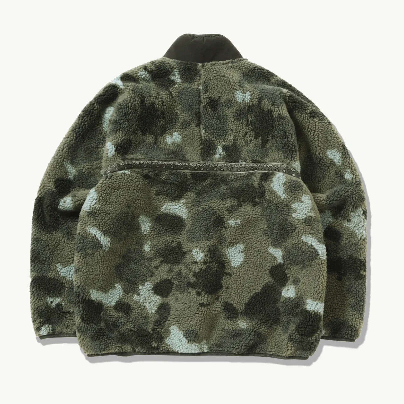 Gramicci x And Wander Women's JQ Tape Fleece Jacket - Camo