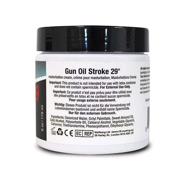 Gun Oil - Stroke 29 Masturbation Cream 178 ml