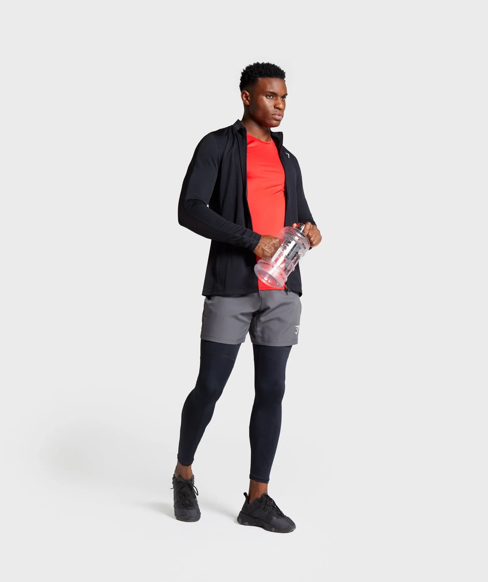 Gymshark Element Baselayer Long Sleeve T-shirt - Red