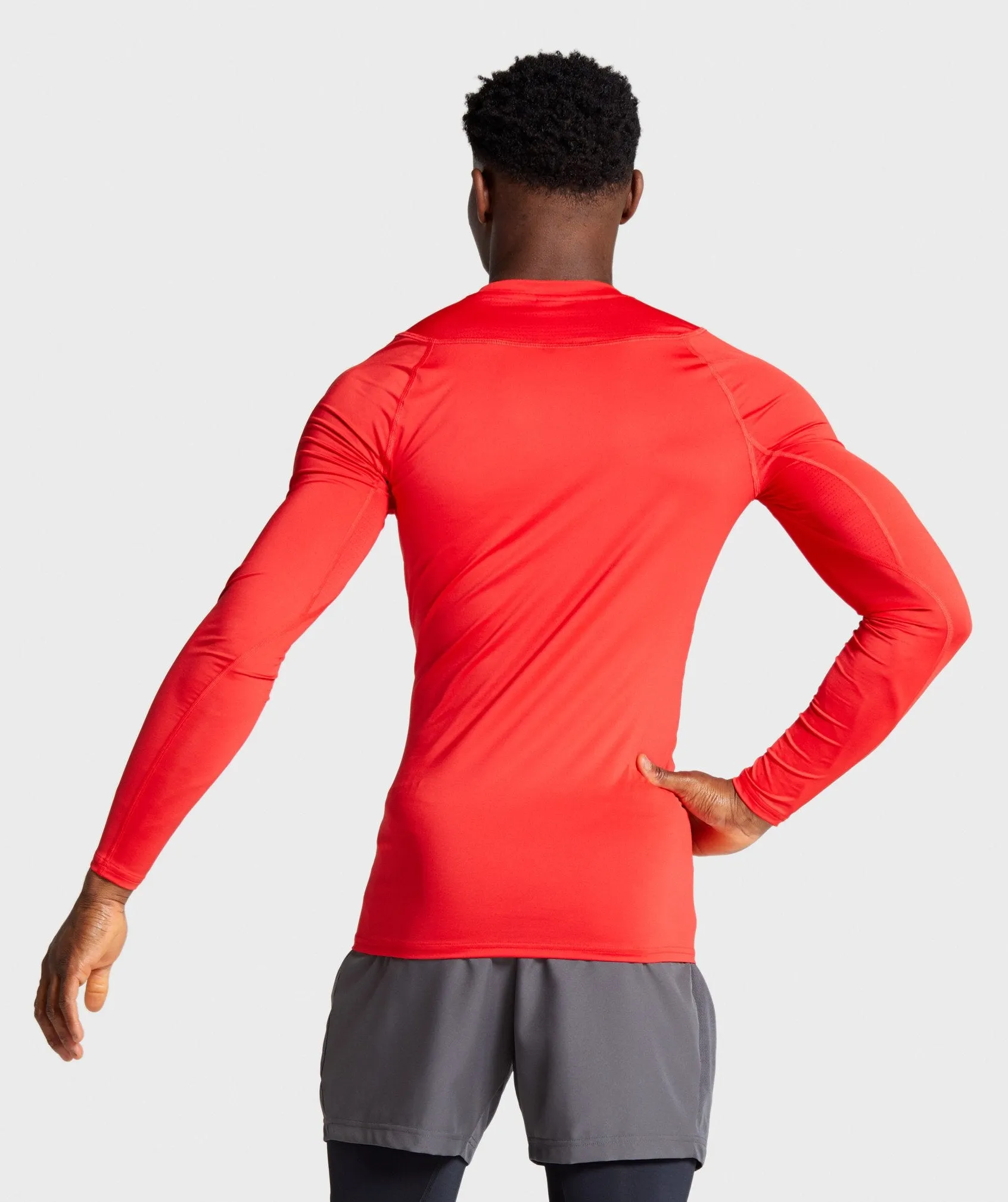 Gymshark Element Baselayer Long Sleeve T-shirt - Red