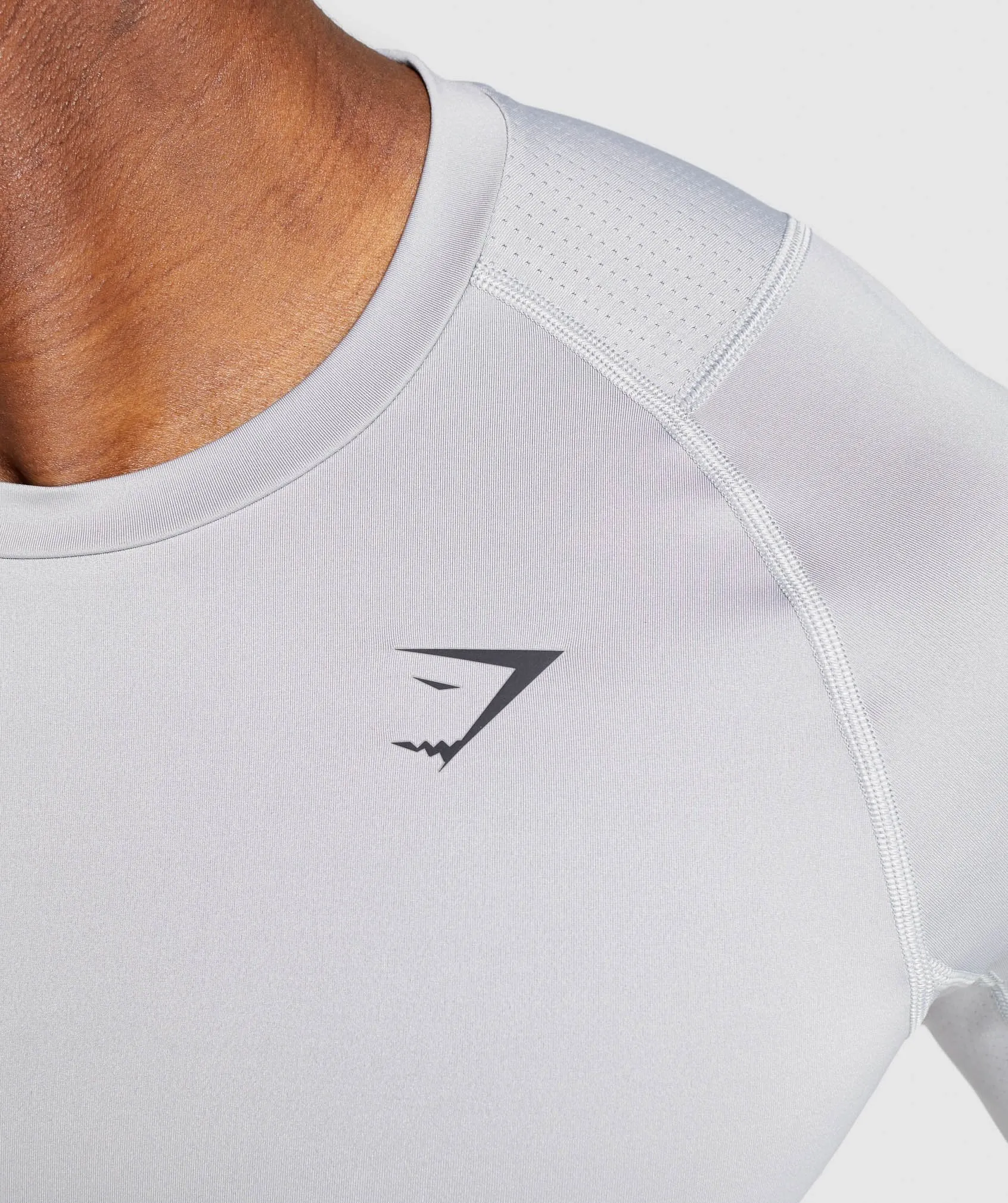 Gymshark Element Baselayer T-Shirt - Light Grey