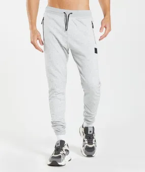 Gymshark Retake Knit Joggers - Light Grey Marl