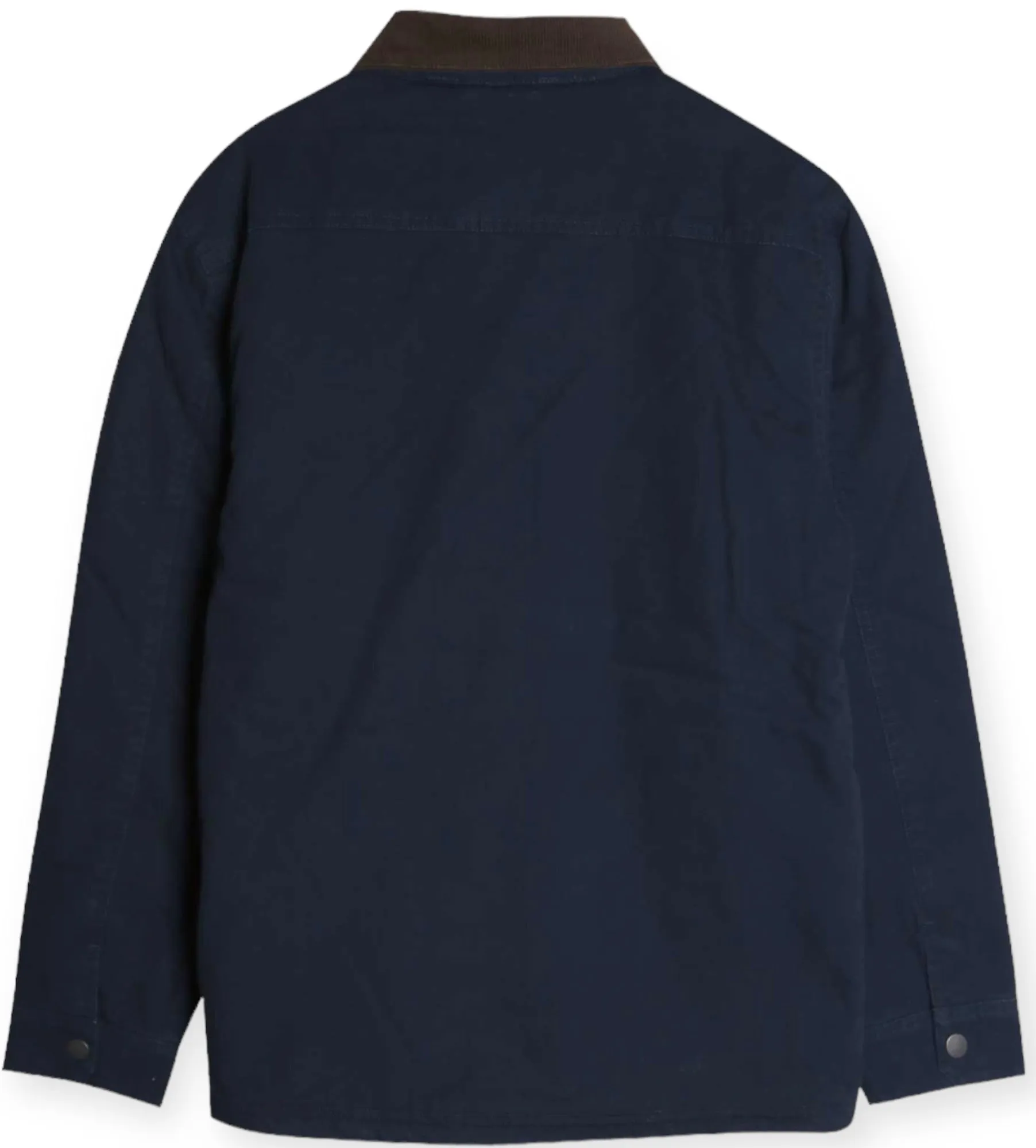 Heavy Canvas Sherpa Lining Bomber Jacket- Navy