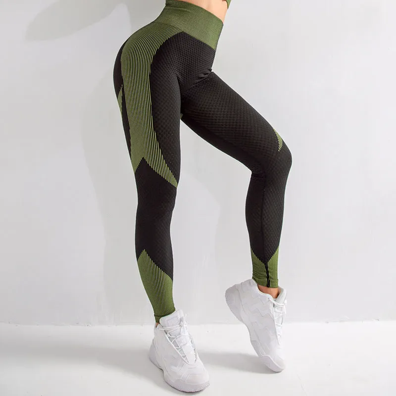 Hollow Seamless Pants Slim Sweat Yoga Sweatpants