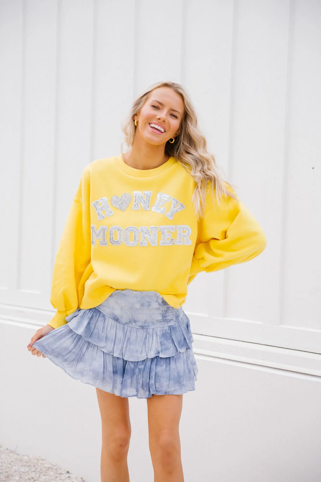 HONEYMOONER YELLOW PULLOVER