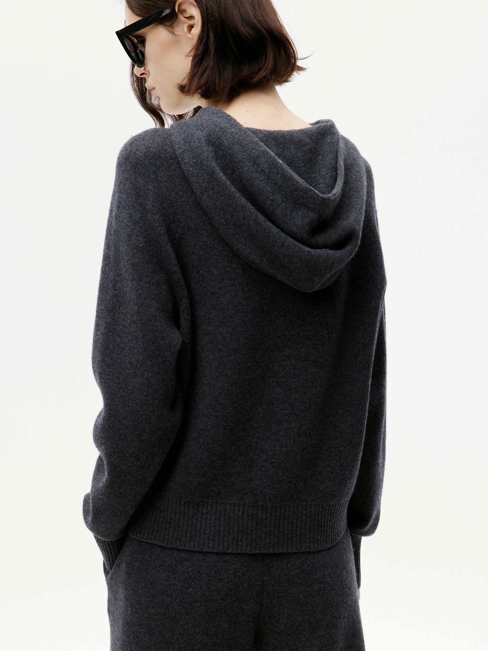 Hooded Knitted Sweater