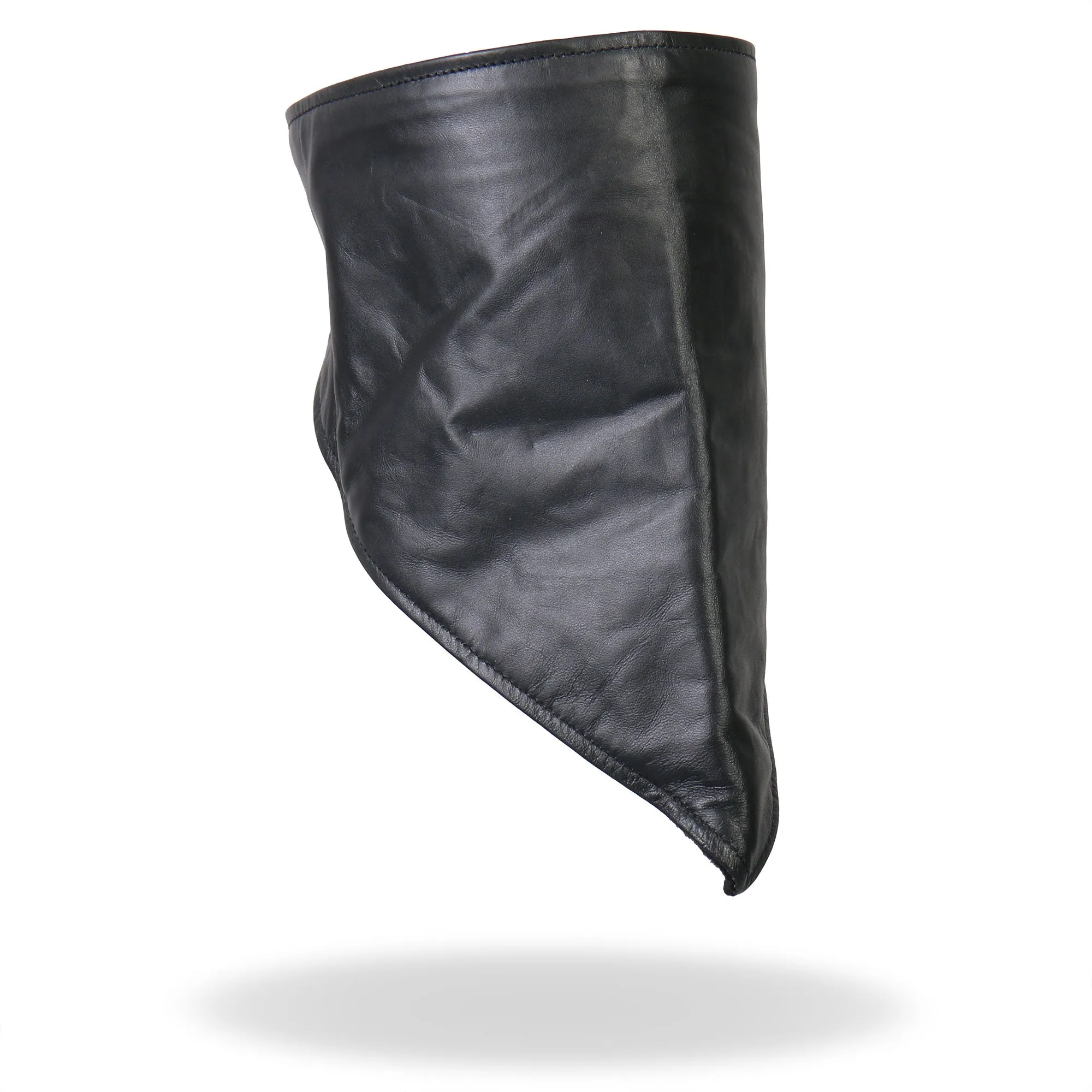 Hot Leathers NWL1002 Black Neck Warmer with Fleece Lining