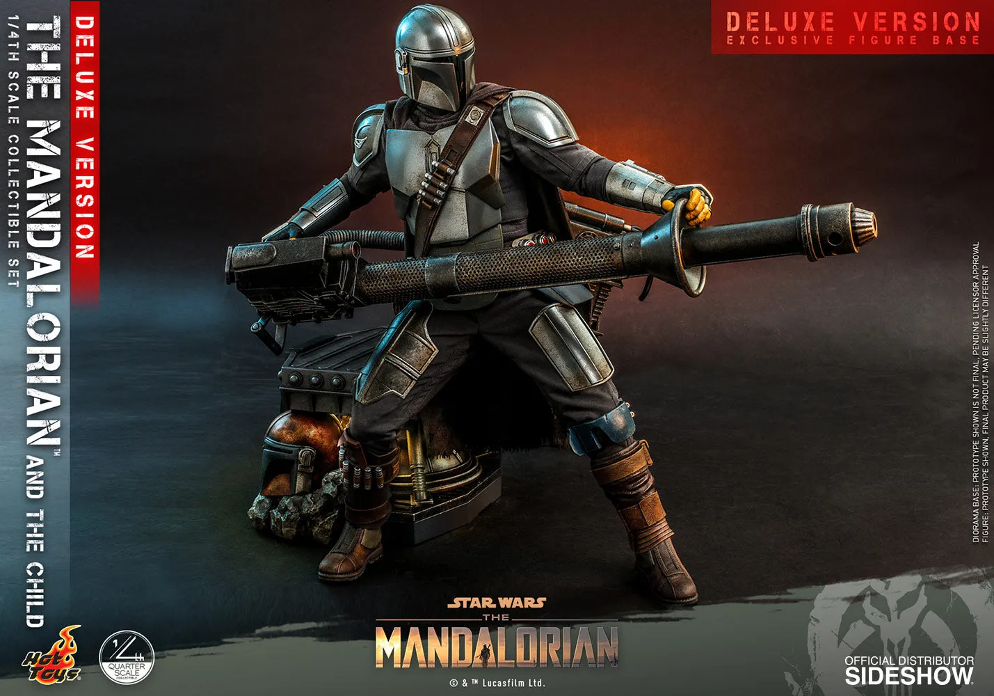 Hot Toys - Star Wars The Mandalorian - The Mandalorian and The Child (Deluxe)