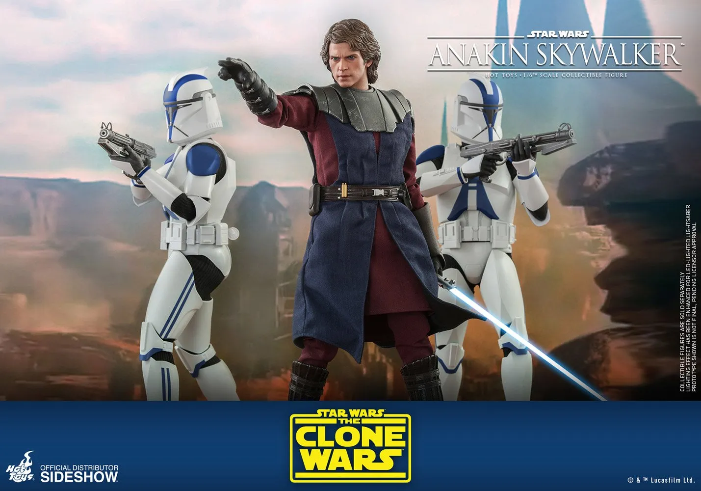 Hot Toys Television Masterpiece 1/6 Scale Figure - Anakin Skywalker (The Clone Wars)